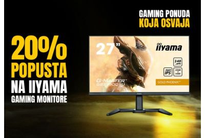 20% popusta na IIYAMA monitore