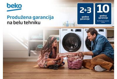 5 godina garancije na Beko belu tehniku