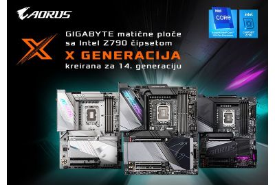 GIGABYTE AORUS matične ploče sa Intel Z790 čipsetom