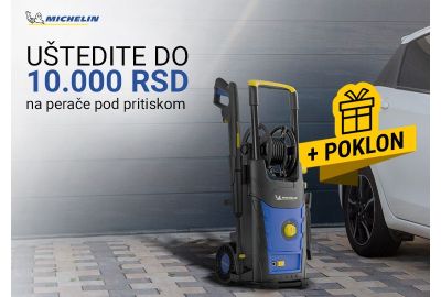 Michelin perači pod pritiskom - ušteda do 10.000 RSD + poklon