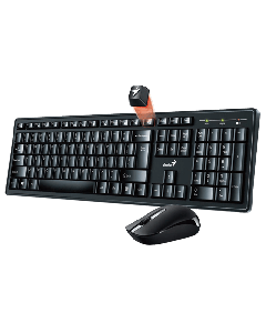 GENIUS KM-8200 US Crna Bežična tastatura i mišSo cheap