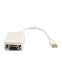 PLUGIT adapter-konverter mini DisplayPort na VGA (m/ž) 0.2m (Beli) - 25558,sSo cheap