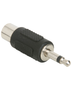 PLUGIT adapter 3.5mm 2-pina na RCA m/ž mono (Crni),So cheap