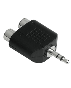 HAMA AUX audio adapter 3.5mm 3-pin na 2x RCA (m/ž) - 43359,So cheap