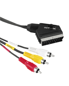 Hama adapter kabl Scart na 3xRCA (činč) m/m 1.5m - 43178,So cheap