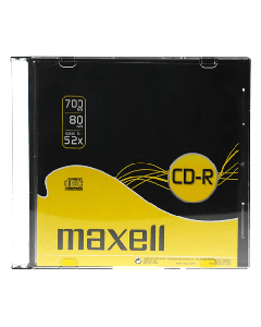 MAXELL CD-R 700MB Slim - MDCDR8052XSLSo cheap