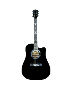 WAKERTONE Akustična ozvučena gitara - W12C-BK EQSo cheap