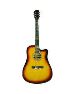 WAKERTONE Akustična ozvučena gitara - W12C-SB EQSo cheap