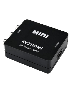 FAST ASIA adapter-konverter AV kompozitni (3xRCA) na HDMI 1080p (3ž/ž) (Crni),So cheap