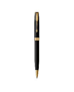 PARKER Hemijska olovka Sonnet Matte Black Lacquer Ballpoint 1931519 (Zlatna/Crna)So cheap