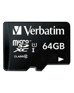 VERBATIM MicroSD 64GB Cl.10 (Crna)So cheap