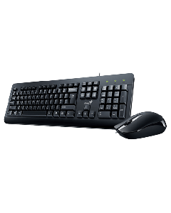 GENIUS KM-160 US Crna Žična tastatura i mišSo cheap