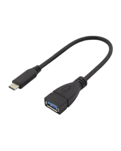 SBOX Adapter USB-C na USB-A, 10cm (Crna)So cheap