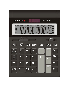 OLYMPIA Kalkulator LCD 612 SD (Crna)So cheap
