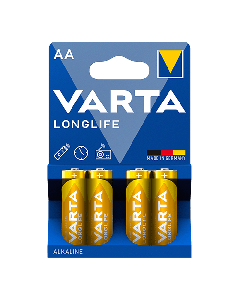 VARTA Alkalne baterije Longlife 4 x AASo cheap