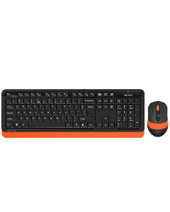 A4 TECH FG1010 Fstyler Crna/Narandžasta Bežična tastatura i mišSo cheap