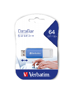 VERBATIM DataBar 64GB Blue USB Flash MemorijaSo cheap