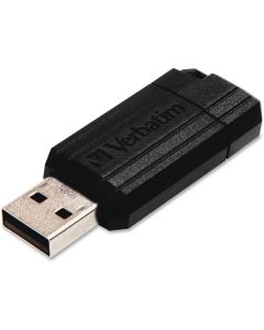VERBATIM PinStripe 128GB Black USB Flash MemorijaSo cheap