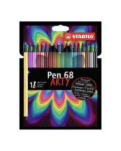 STABILO Pen 68 ARTY 1/18 Flomasteri setSo cheap