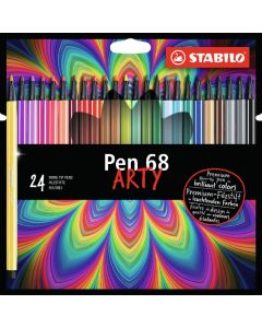 STABILO Pen 68 ARTY 1/24 Flomasteri setSo cheap