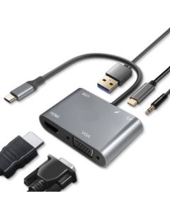 LINKOM Multiport hub USB-C sa 5 portovaSo cheap