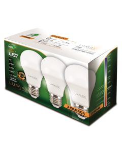 LUMAX LUME27-9W 4000K LED Sijalice od 3 komada u pakovanjuSo cheap