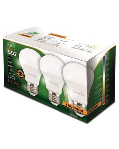 LUMAX LUME27-9W 6500K LED Sijalice od 3 komada u pakovanjuSo cheap