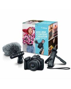 CANON Content creator kit EOS R50 (Telo) Digitalni fotoaparat i 18-45mm Objektiv So cheap