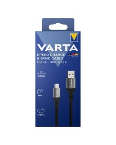 VARTA Speed Charge & Sync USB A - USB Type C KablSo cheap
