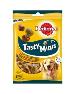 PEDIGREE Tasty Minis Poslastice Piletina i Pačetina 130g Dodatna hrana za pseSo cheap