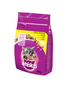 WHISKAS Briketi Junior Piletina 300g Hrana za mačkeSo cheap