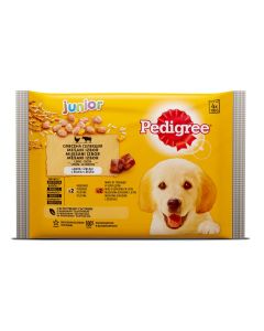 PEDIGREE Kesica Junior Piletina i Govedina 4 x 100g Hrana za štenceSo cheap