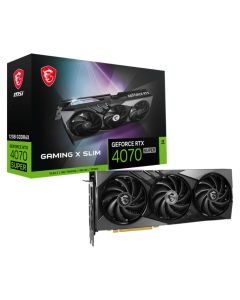 MSI RTX 4070 SUPER 12G GAMING X SLIM 12GB GDDR6X 192bit Grafička kartaSo cheap