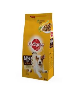 PEDIGREE Živina i povrće 2 kg Hrana za odrasle pse malih rasaSo cheap