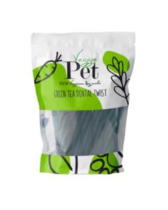 WANPY Veggie Pet Dental Twist od zelenog čaja 100 g Poslastica za pseSo cheap