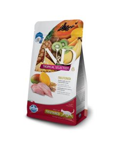 N&D TROPICAL Cat Chicken Neutered 300 g Hrana za mačkeSo cheap