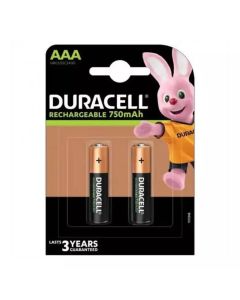 DURACELL Rechargeable AAA 750 mAh 2/1 Punjiva baterijaSo cheap