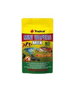 TROPICAL Mini Wafers Mix 18 g Hrana za akvaristeSo cheap