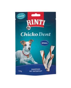 RINTI FI91639 Chicko Dent s Pletenica za žvakanje sa pačetinom 150 g Dentalna poslasticaSo cheap