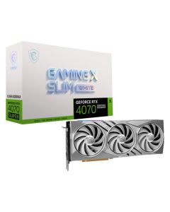 MSI GeForce RTX 4070 SUPER GAMING X SLIM WHITE 12GB GDDR6X 192-bit Grafička kartaSo cheap