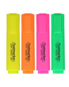 TIP TOP OFFICE Highlighter Chisel Tip Office Textmarker sa kosim vrhom 4/1So cheap