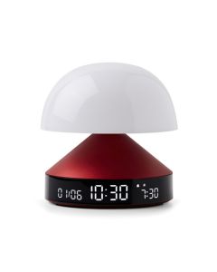 LEXON Mina Sunrise LED Stolna lampa Budilnik Dark RedSo cheap