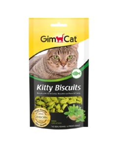 GIMCAT Kitty Biskviti Riba i mačja trava Poslastica za mačke 40 gSo cheap