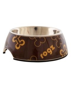 ROGZ Bubble Trendy Bowlz S Brown Bones ČinijaSo cheap