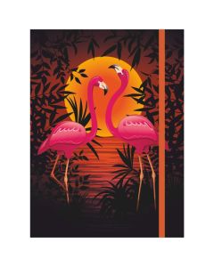 OPTIMUM Flamingo 3D Box Fascikla sa gumom A4So cheap