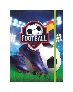 OPTIMUM Football 3D Box A4 Fascikla sa gumomSo cheap