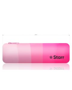 STARR Silikonska 20 x Ø6cm Okrugla pernica Roze/TirkizSo cheap