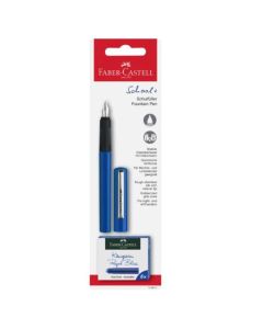 FABER CASTELL Polyblister 149811 Nalivpero + patroni PlaviSo cheap