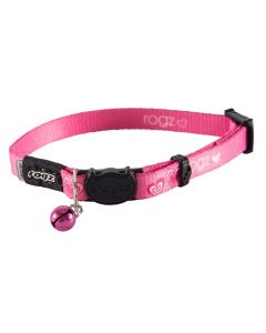 ROGZ Cat Collar Pink Hearts 11mm Ogrlica za mačke PinkSo cheap