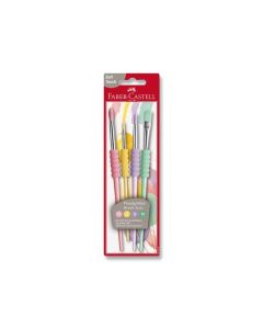 FABER CASTELL  Soft Grip 481620 Set čwtica za vodene boje 1/4 PastelSo cheap